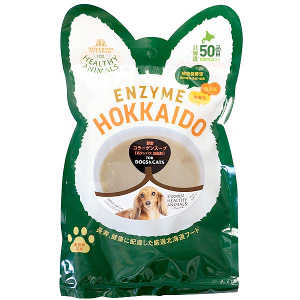 楽天市場 獣医師監修 犬 猫 コラーゲンスープ Mamafoods 無添加 無着色 国産 たもぎ茸配合 植物発酵酵素 健康 安心 安全 老犬 老猫 食欲不振 関節 肝臓 毛づや Jan ヘルシーアニマルズ Healthy Animals 楽ギフ 包装 コンビニ受取対応商品 かざり屋