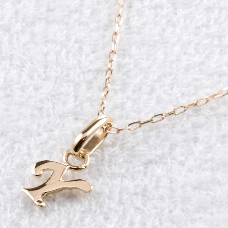 18金 イニシャル Y プチ ミニ ペンダントトップ ペンダント チャーム ブレスレットチャーム ピンクゴールドk18 18k 地金 ユニセックス 【ありがとうやおめでとうを伝えよう・プレゼント・誕生日・お祝い】 人気 おしゃれ 大人 普段使い ジュエリー