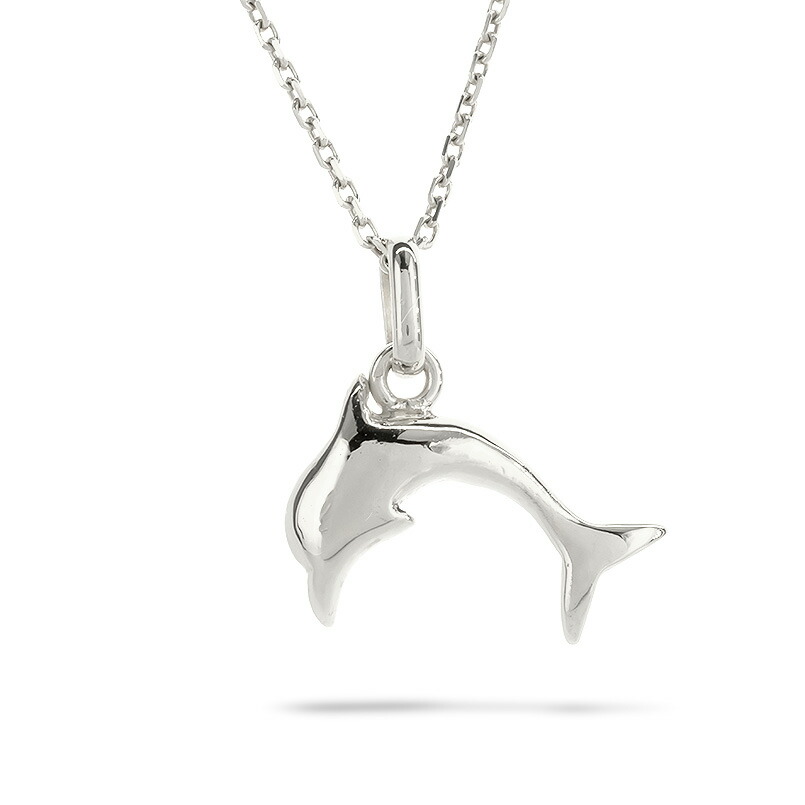 楽天市場】プラチナ イルカ ペンダント ペンダントトップ ペンダント