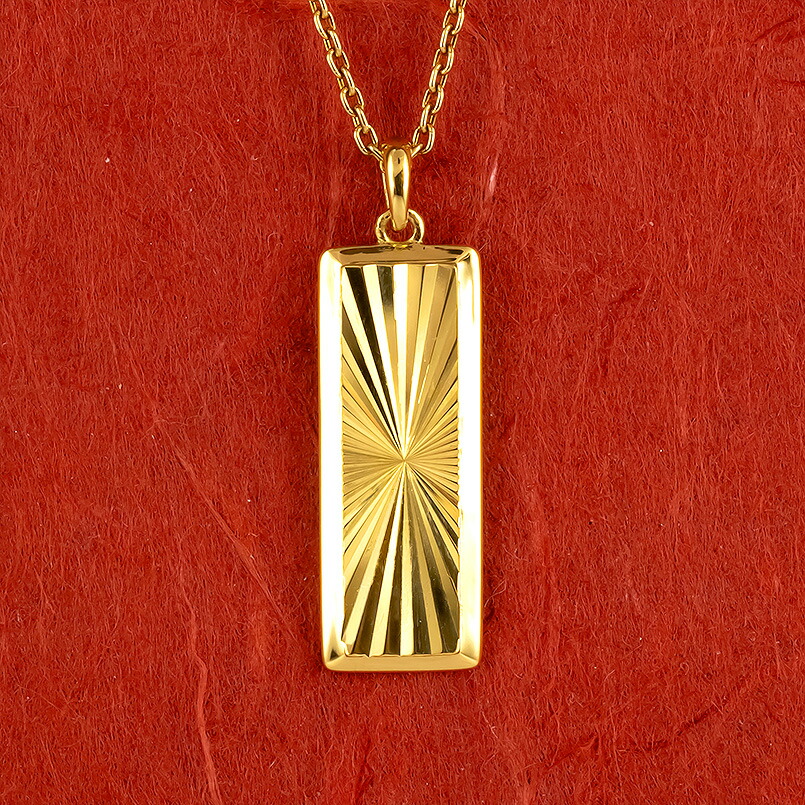 楽天市場】【最短発送】 純金 24金 ペンダント k24 ネックレス トップ