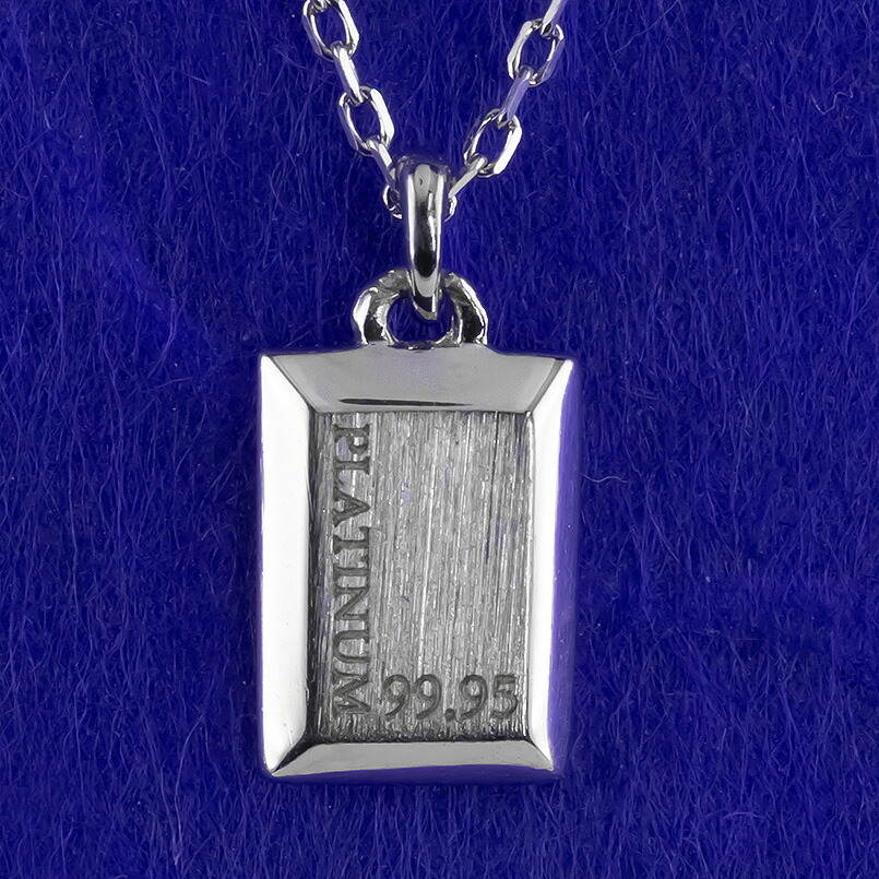 楽天市場】プラチナ インゴット 徳力本店 30g シルバー925 脱着可能枠