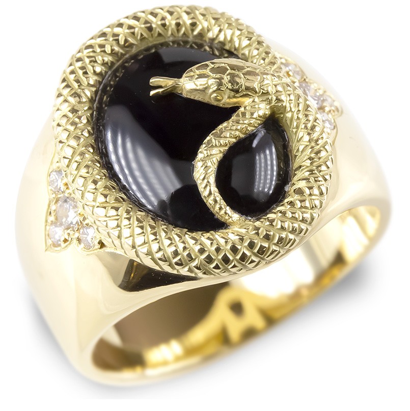 楽天市場】18金 リング メンズ イエローゴールドk18 18k 指輪 蛇腹 蛇