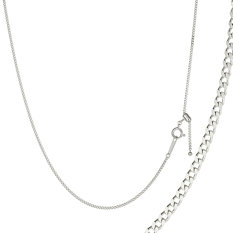 【15％OFFクーポンあり】【最短発送】 プラチナ 喜平 ネックレス チェーンのみ 45cm レディース メンズ ゴールド pt850 レクタカーブ 細め0.9ミリ幅 プラチナ850 シンプル 男性 女性 男女兼用 ユニセックス