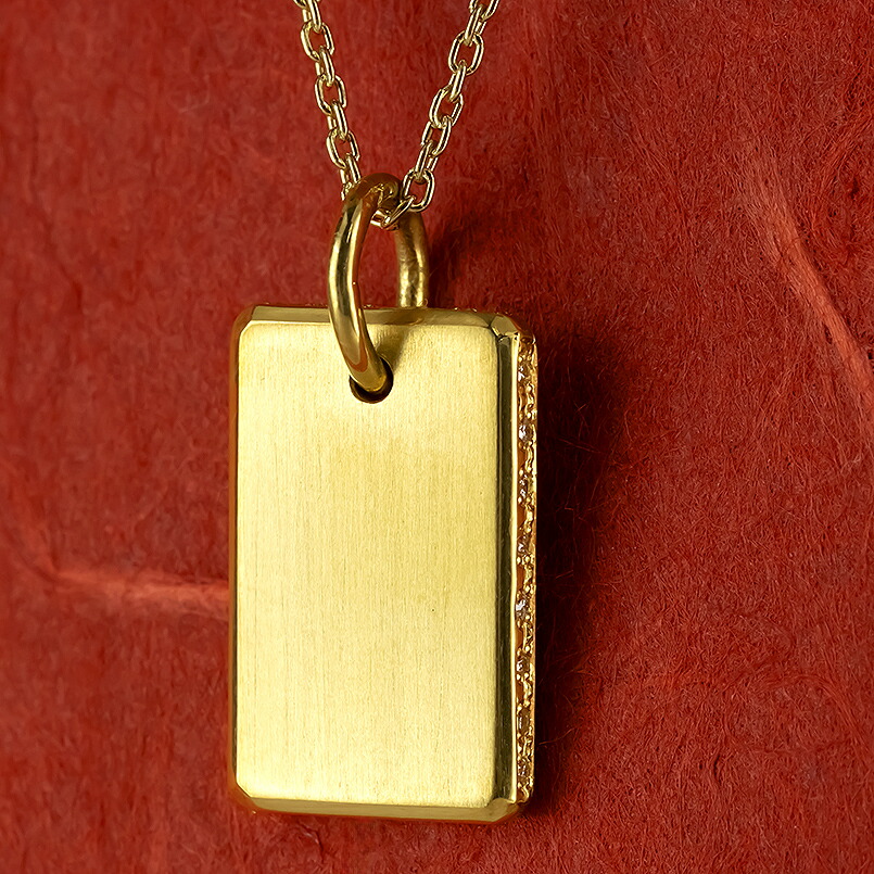 刻印　999 24Kネックレス　モアッサナイトダイヤ　トップ　鑑定カード　整理品 刻印999 24Kネックレス モアッサナイトダイヤトップ 3カラット