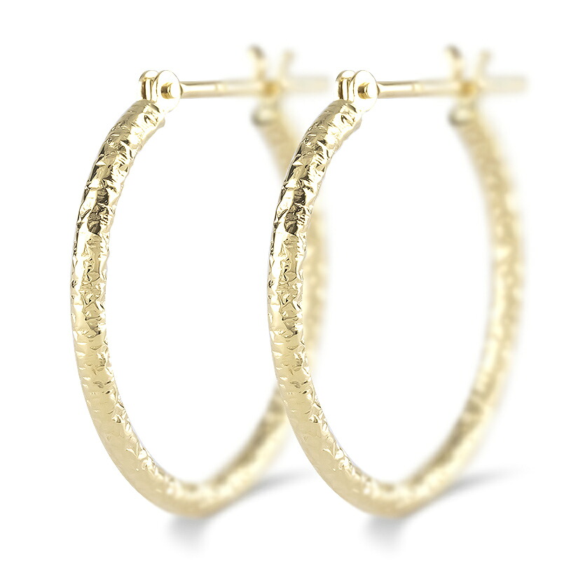 【最短発送】 18金 フープピアス 大ぶり ゴールド 18k フープ ペア 大きめ イエローゴールドk18 地金 シンプル おしゃれ 人気 大人 普段使い ジュエリー 男女兼用 ユニセックス 男女問わず レディース