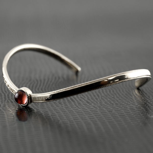 プラチナ バングル バングル プラチナ 7mm幅 メンズ用 プラチナ エメットジュエリー 保証