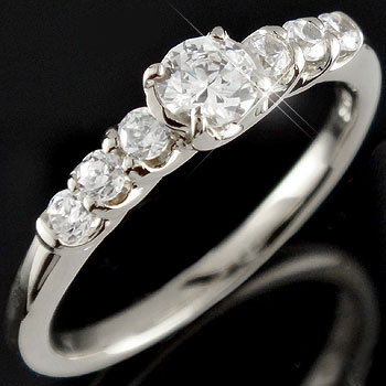 人気満点 エタニティリング 指輪 ダイヤモンド0.53ct リング 婚約指輪