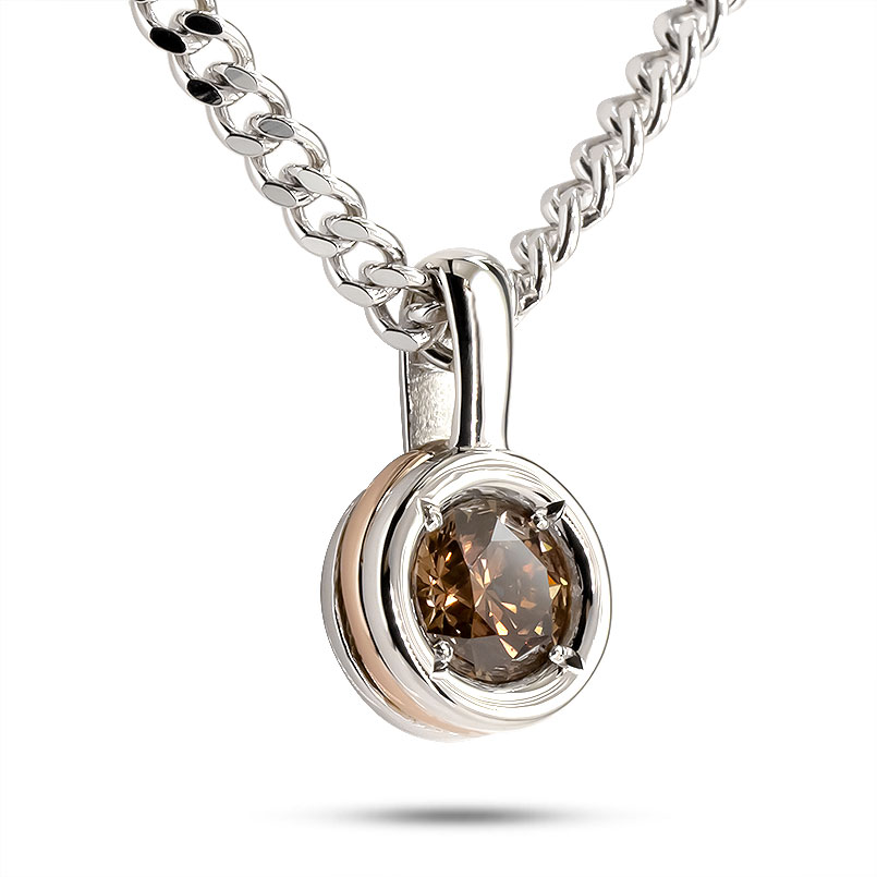 プラチナ 1粒 ダイヤモンド ペンダントトップ ネックレス レディース ダイヤモンド 華奢 0.08ct PLUSTER 一粒