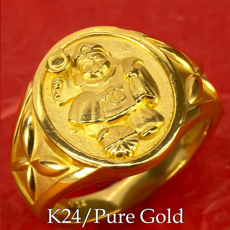 純金 k23 リング　大黒屋 鑑定済 カラッチ リング - 【200】の通販 by 質屋 大黒屋 ラクマ店｜ラクマ