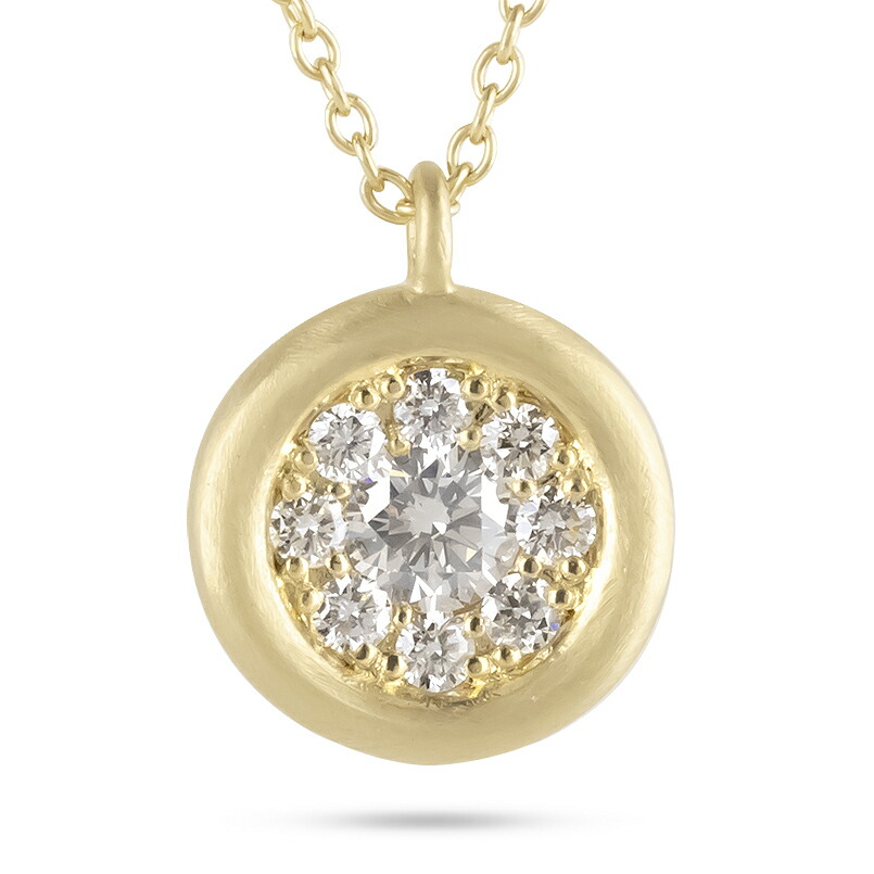 楽天市場】k18WG ダイヤモンド ペンダント トップ ネックレス