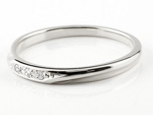 18金 ペアリング 結婚指輪 マリッジリング ダイヤモンドポイント加工