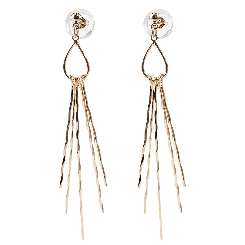18金 ピアス ロングピアス ピアス ゆれる スタッドピアス ゴールド 18k ピンクゴールドk18 地金 個性的 アンティーク風 レディース