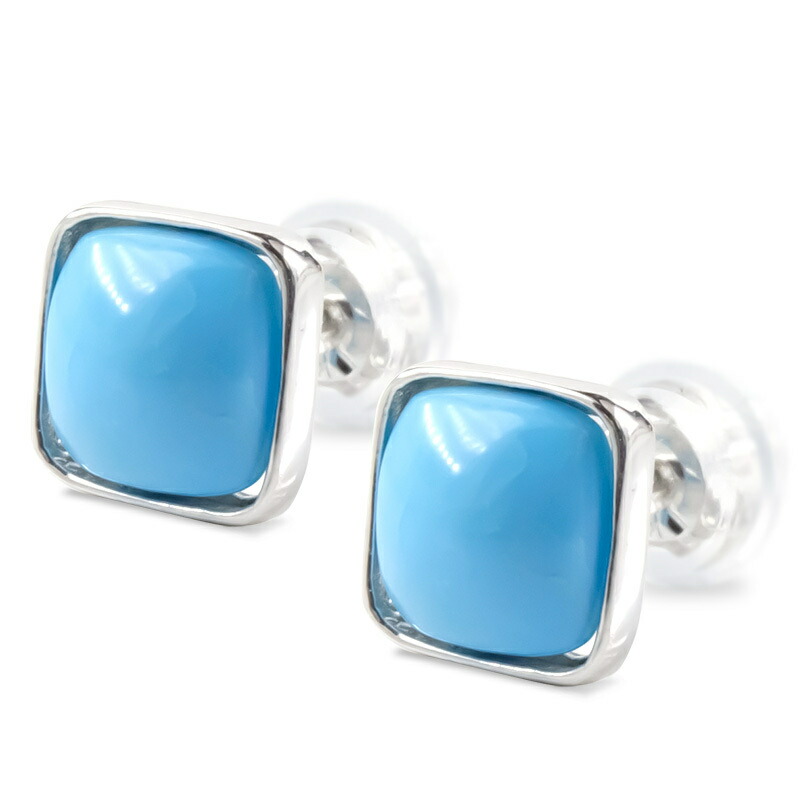 【最短発送】 18金 ピアス ピアス トルコ スタッドピアス ターコイズ ゴールド 18k ホワイトゴールドk18 シンプル 宝石 男女兼用 ユニセックス 男女問わず レディース