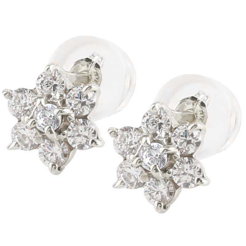 K18WG ダイヤモンド 天然石 3連 ピアス 揺れるピアス ダイヤ0.50ct 楽天市場】【P10倍 500円OFFクーポン】ピアス レディース