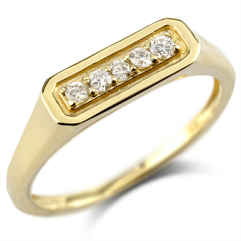 楽天市場】【最短発送】 18金 リング 18金 リング 12号 ダイヤモンド