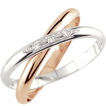 k18 プラチナ　リング リング K18 18金 プラチナ プラチナ850 レディース 指輪