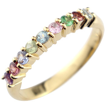 楽天市場】指輪 レディース 18金 リング 大粒 アメジスト ピンク