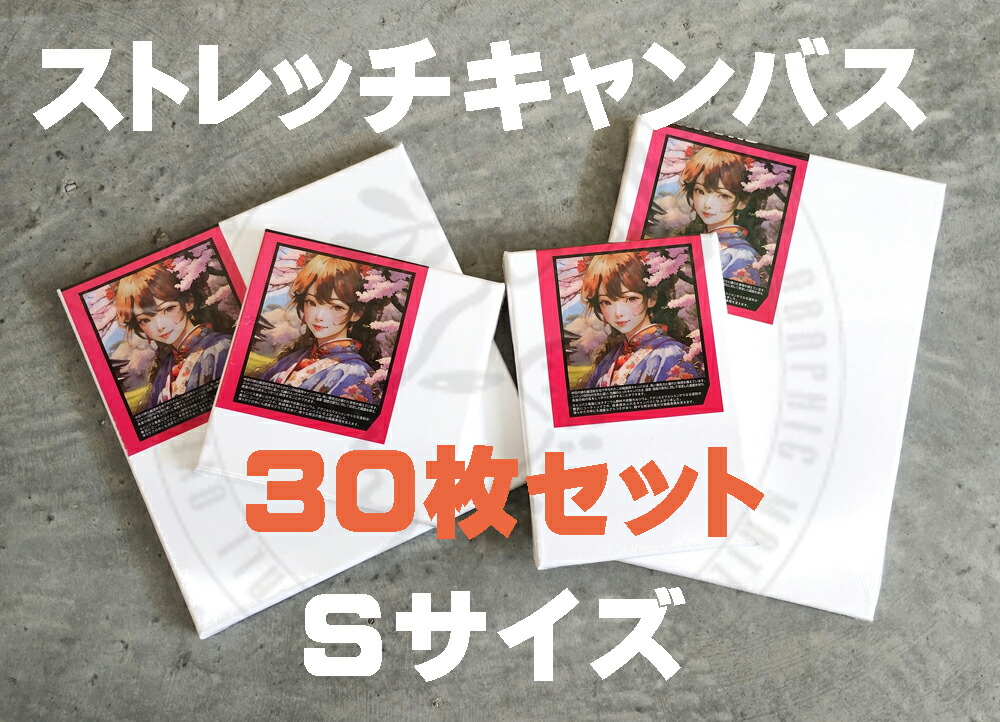 【30枚セット】ストレッチキャンバス　綿化織混紡　 SSM　30枚セット　SSMサイズ　格安　アクリル　油絵　ポーリングアート　キャンバス　張りキャンバス