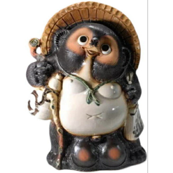 楽天市場】開運狸 20号（信楽焼 陶器 たぬき タヌキ 置物） : 風の水琴