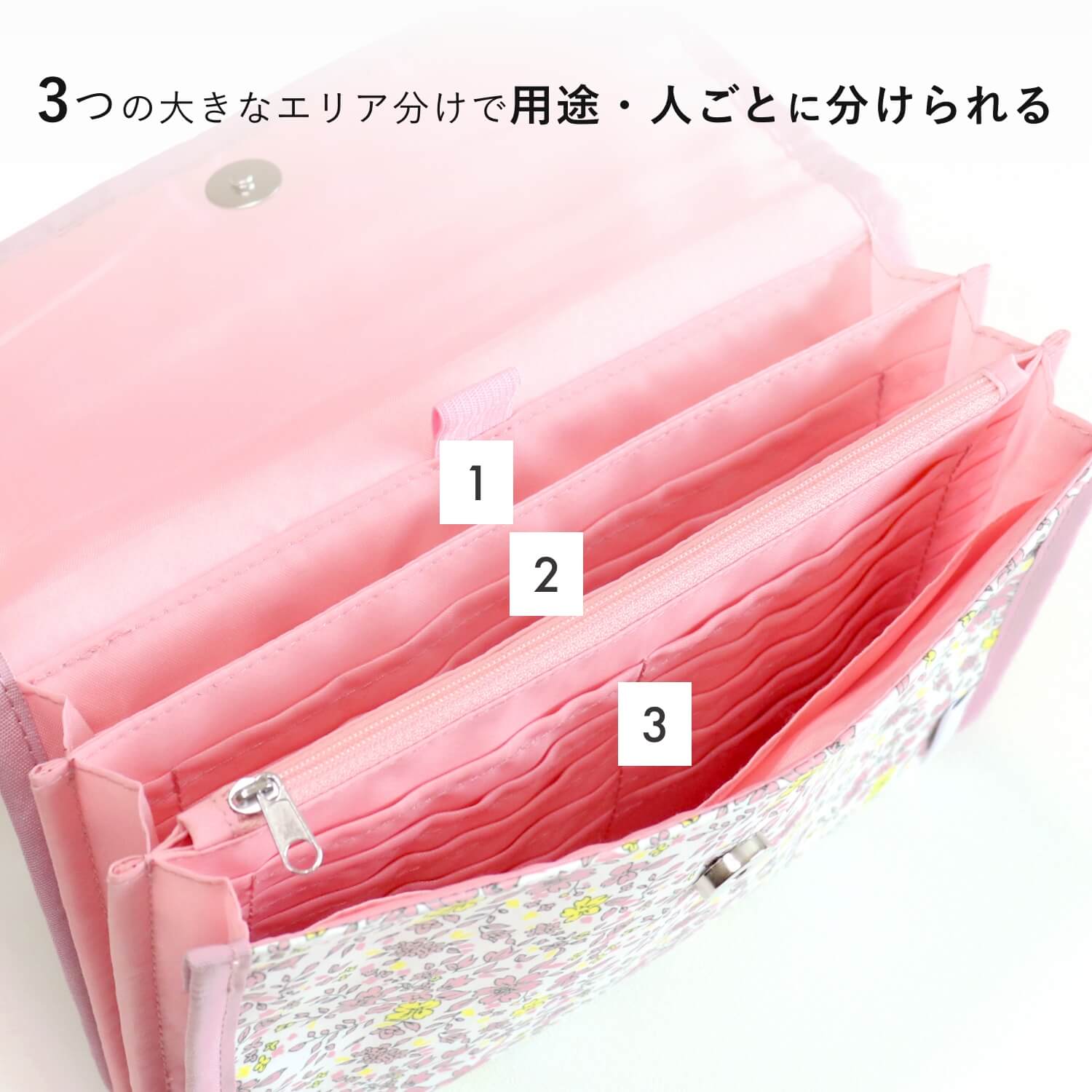 【プチバドー大人用新品未使用】親子セット Y-Style 母子手帳ケース マルチケース ジャバラ 3人分 2人分 サイズ