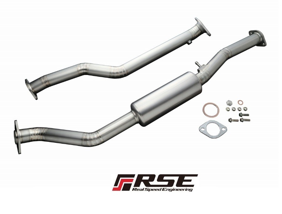 ROADSTAR ロードスター　NCEC / LF-VE用 リアルスピードエンジニアリング　フルチタン 触媒ストレートパイプキット 品番： RB6100-MZ03A (Real Speed Engineering FULL TITANIUM Catalyst Straight Pipe Kit) 送料無料 ※沖縄県・その他離島は別途送料が必要｜KAZOONセカンド 68,000円