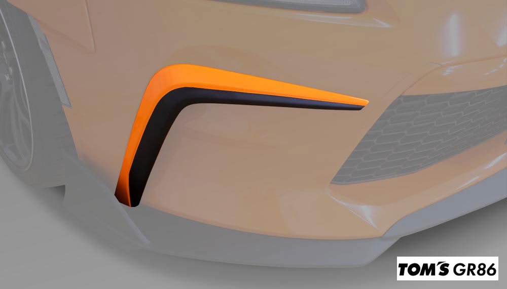 TOM’S GR86 フロントバンパーガーニッシュ 楽天市場】TOYOTA GR86 (ハチロク) ZN8 用 トムス フロントバンパー