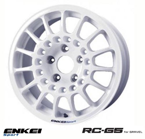 楽天市場】【 ENKEI Sports RC-G5 for GRAVEL 】 15インチ 6.5J 5H-114.3 +35 ホワイト 1本 (エンケイ  スポーツ 軽量ホイール IRS MOTOR SPORT) : KAZOON カー用品 楽天市場店