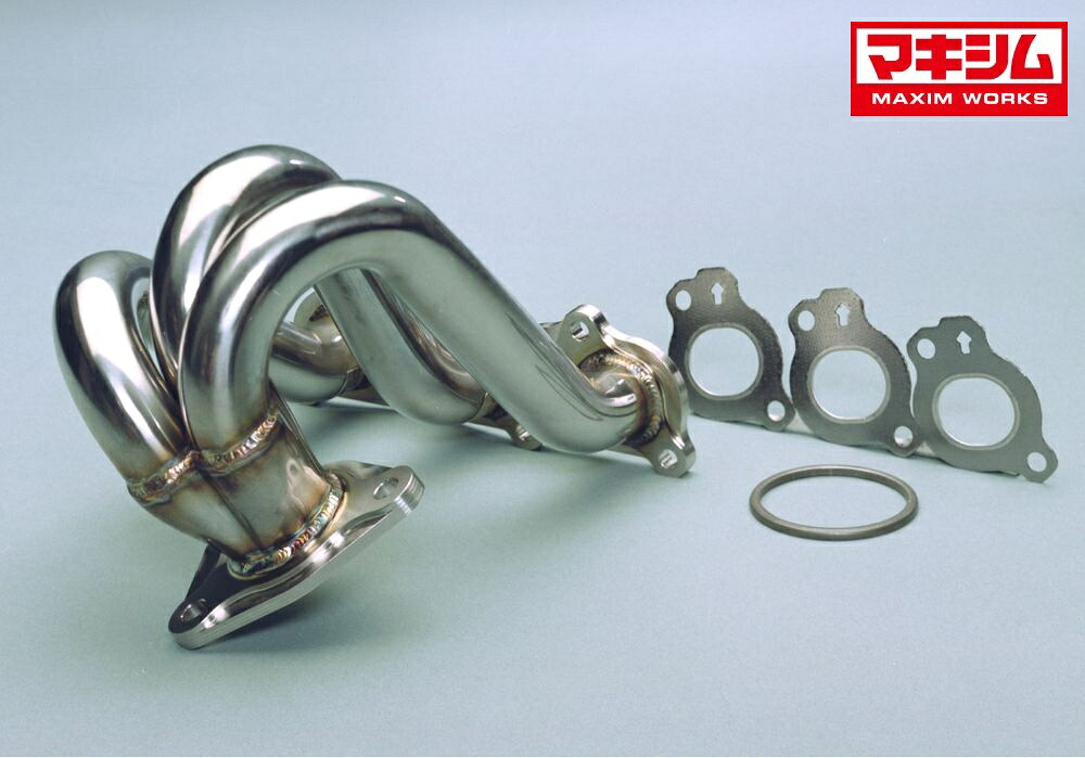 【 ビート　PP1 / E07A用 】 マキシムワークス エキゾーストマニホールド　コードNo. 1100HE037　(MAXIM WORKS EX.Manifold) 送料無料 ※沖縄県・その他離島は別途送料が必要 ステンレス エキマニ エギマニ タコ足 エキパイ｜KAZOON