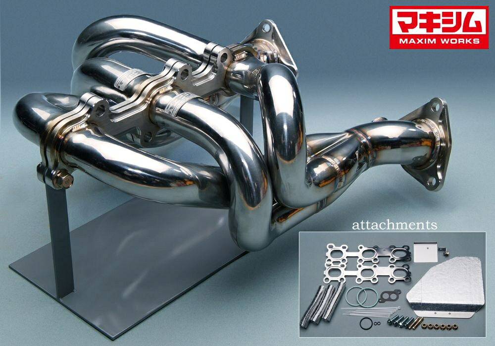 【 スカイラインクーペ CPV35 / VQ35DE用 】 マキシムワークス エキゾーストマニホールド コードNo. 1100NE064 (MAXIM WORKS EX.Manifold) 送料無料 ※沖縄県・その他離島は別途送料が必要 ステンレス エキマニ エギマニ タコ足 エキパイ|KAZOON