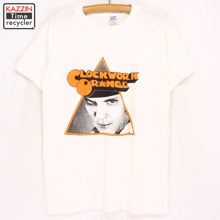 楽天市場 90s 時計じかけのオレンジ Tシャツ 映画 Sサイズ 白 ホワイト Usa製aclockworkorange スタンリーキューブリック Uk プレゼント ギフト 衣装 Vintage古着屋 Kazzintimerecycler