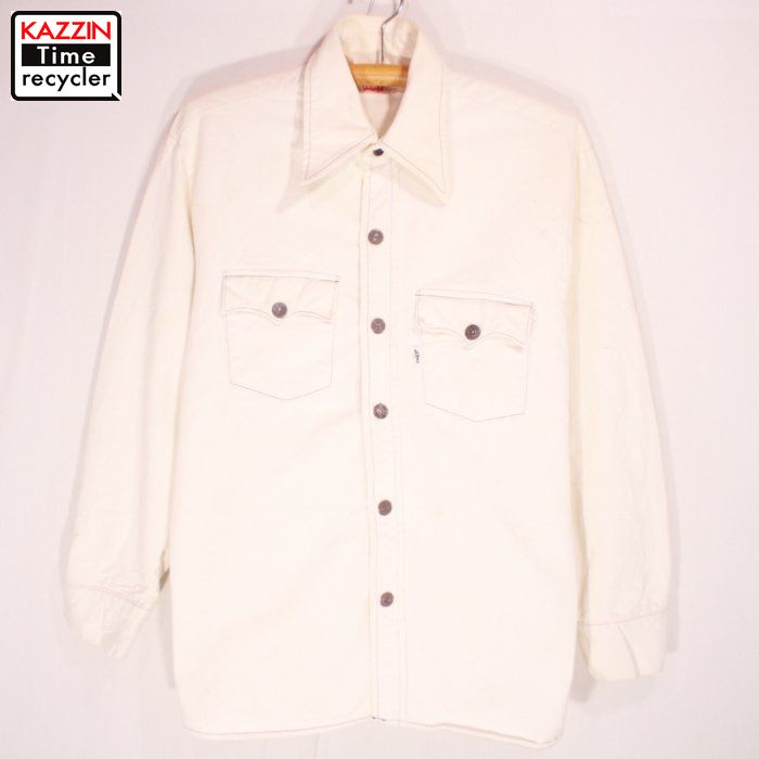 levi's white denim jacket