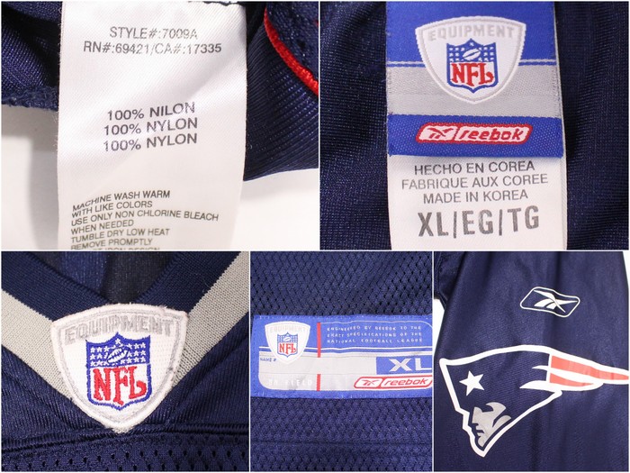 patriots jersey reebok