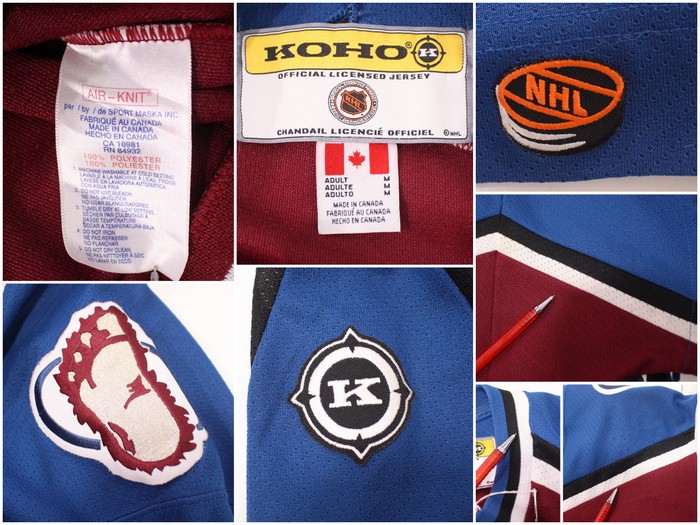 colorado avalanche old jersey