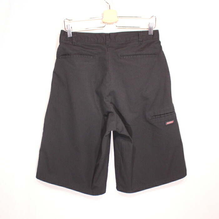 dickies black work shorts