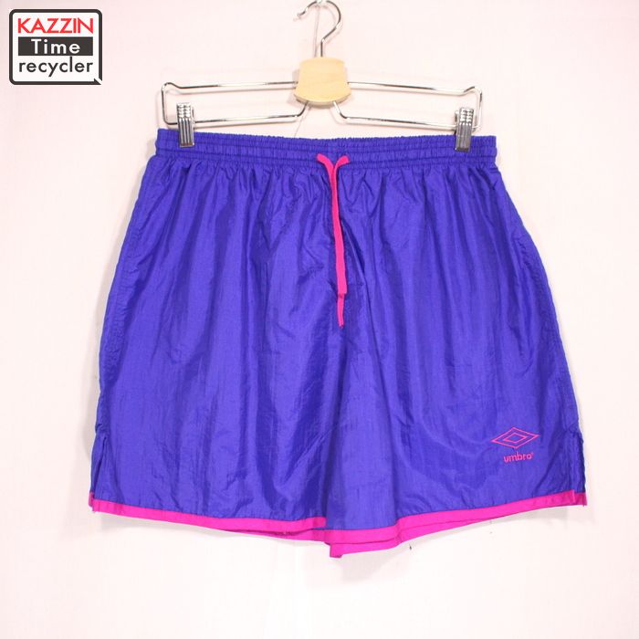 purple umbro shorts