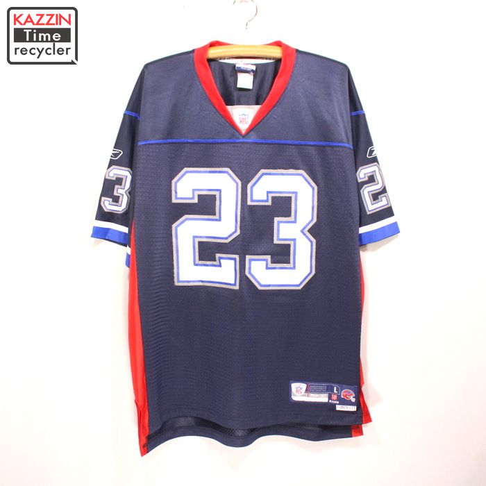 Buffalo Bills Marshawn Lynch Number 23 Blue Jersey Men's Reebok NFL