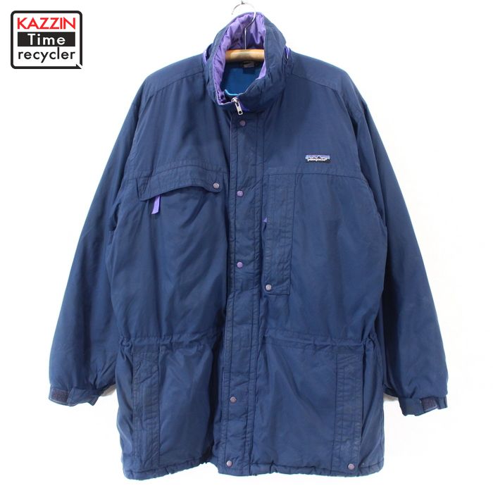 【楽天市場】90s Patagonia 84151 中綿入り ナイロン ガイド ジャケット アウトドア 古着 ★ Lサイズ ネイビー