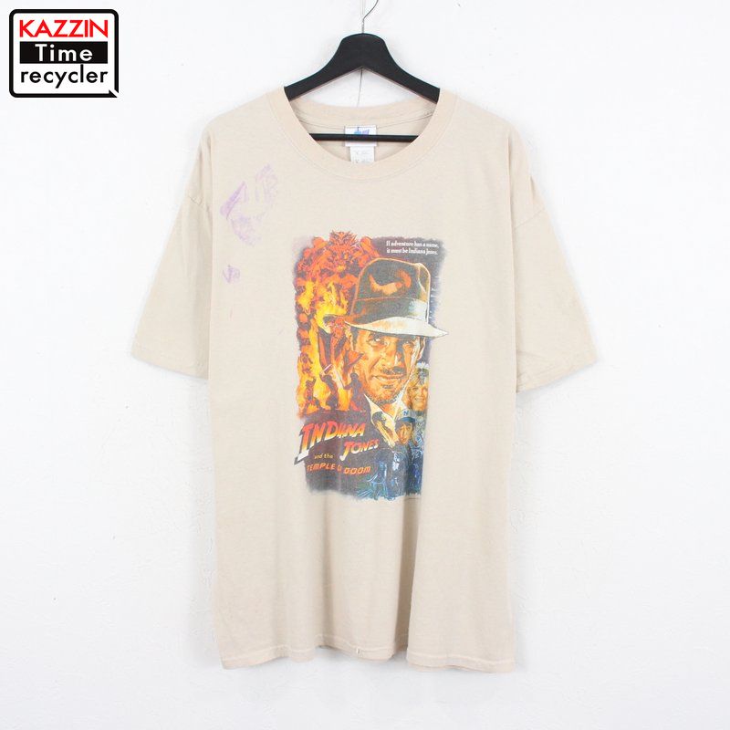古着 Disneyland Resort インディ ジョーンズ 魔宮の伝説 半袖 プリント Tシャツ 映画t 古着 表記xlサイズ ビッグサイズ オーバーサイズ ベージュ Andapt Com 古着 Disneyland Resort インディ ジョーンズ 魔宮の伝説 半袖 プリント Tシャツ 映画t 古着 表記xlサイズ ビッグサイズ オーバーサイズ ベージュ Andapt Com
