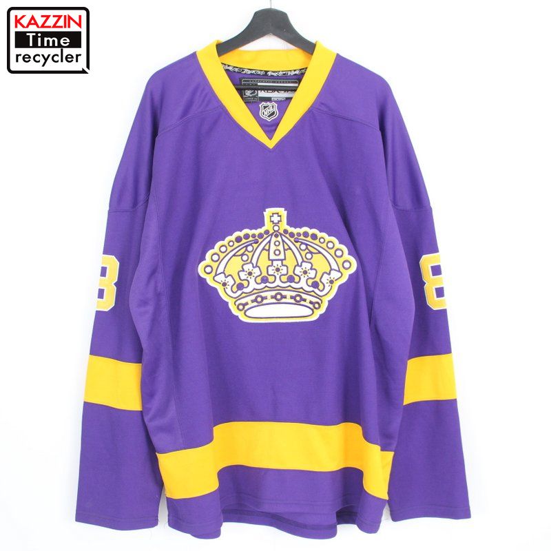 市場 00s Angeles 8 Reebok Nhl オーセンティック Doughty ゲームジャージ Kings Ccm ホッケー Los ユニフォーム