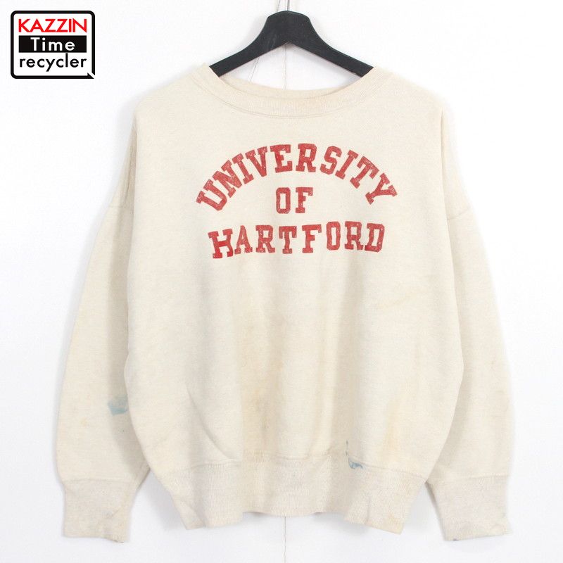 楽天市場】50s ヴィンテージ University of Hartford フロッキー