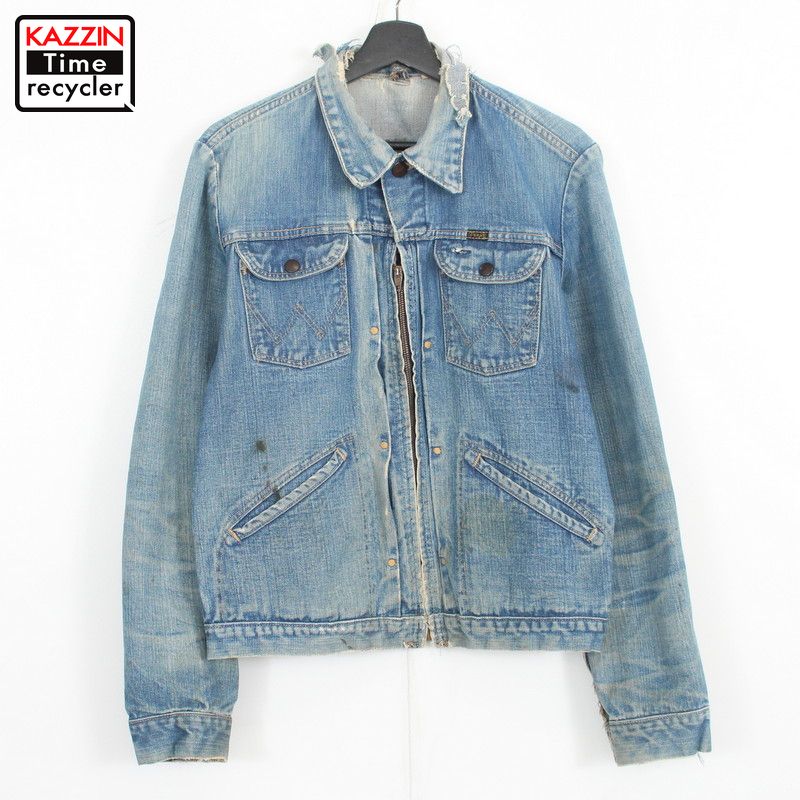 楽天市場】60〜70s Wrangler ヴィンテージ 124MJ デニム ジャケット 白 【国内廃番】 値下げ60S wrangler 124mjデニムジャケット Gジャン ビンテージ Gジャン/デニムジャケット