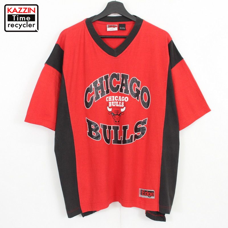 【楽天市場】90s NBA シカゴ・ブルズ Vネック 半袖Ｔシャツ バスケ 