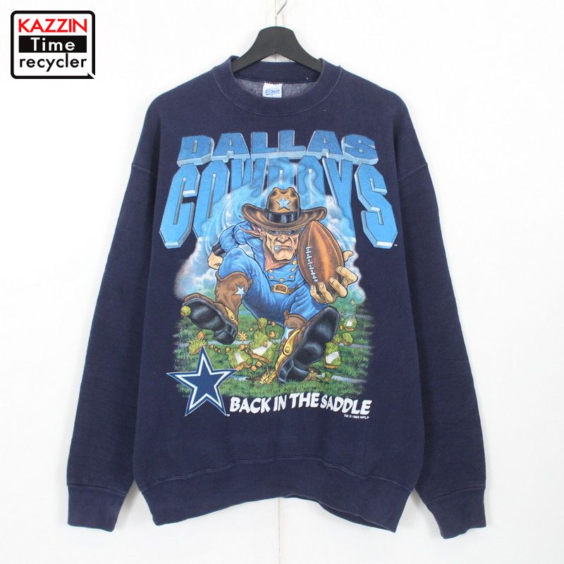 【楽天市場】90s USA製 NFL ダラス・カウボーイズ SALEM スウェット トレーナー 古着 ★ メンズ 表記XLサイズ ネイビー