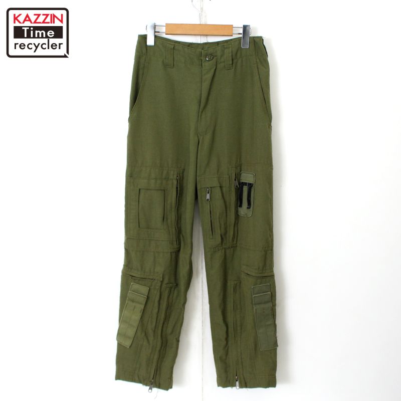 楽天市場】カナダ軍実品 ヘリクルーパンツ ミリタリーパンツ メンズw33