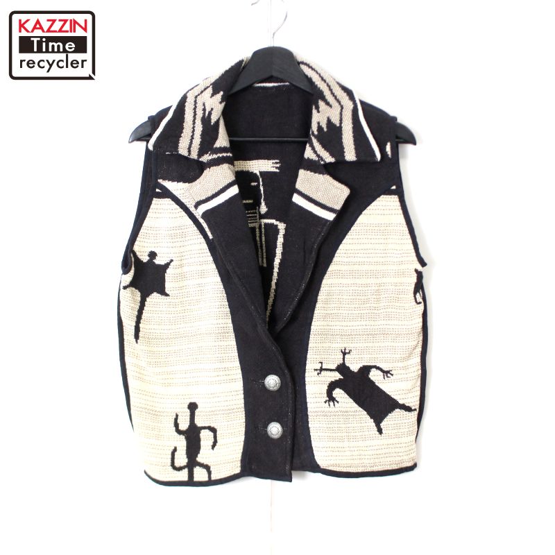 楽天市場】1930年代 ニット ポケット ベスト【中古】レディース