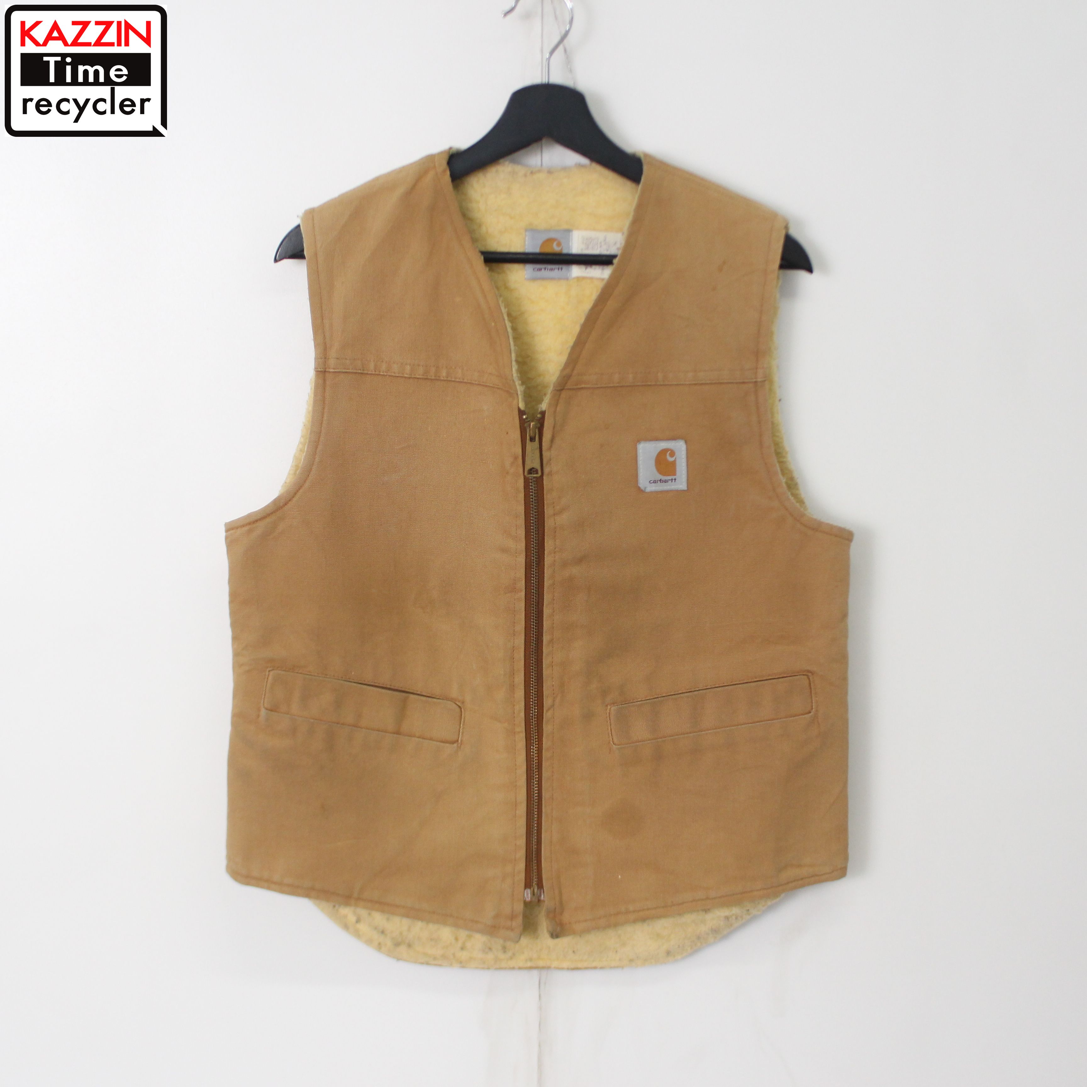 楽天市場】00s カーハート Carhartt 裏地ボア ダックベスト 古着