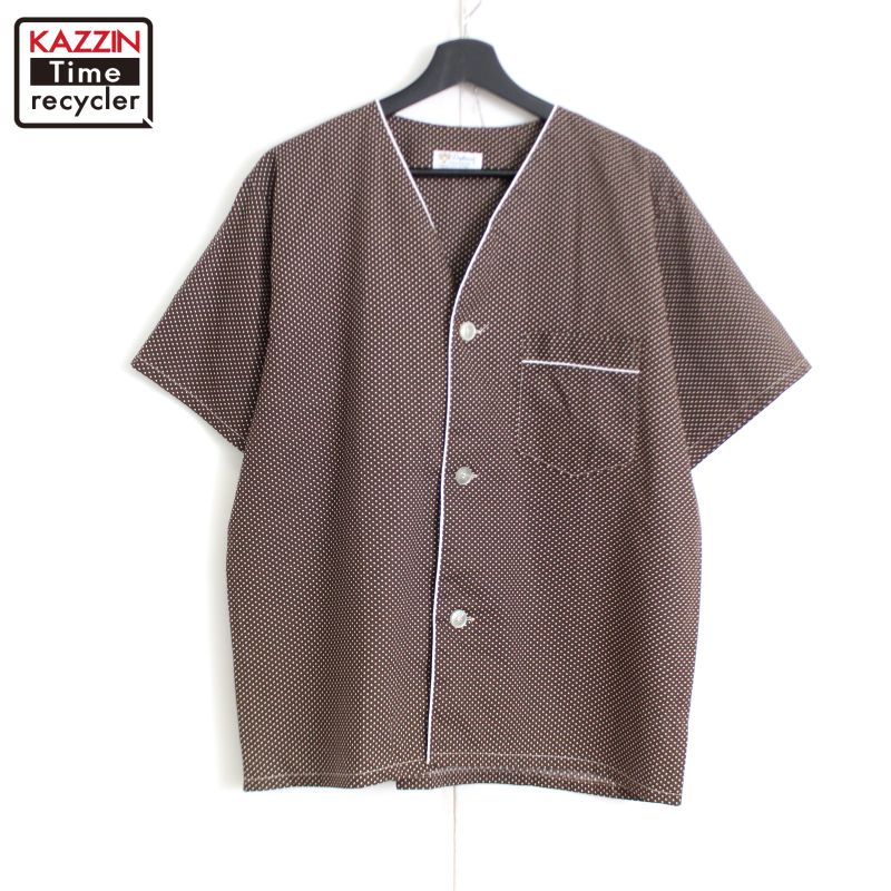 専用　sears パジャマシャツ　70s 70s ヴィンテージ シアーズ Sears 無地 パジャマシャツ 古着