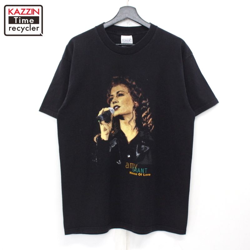 希少　90s USAヴィンテージ U2 ONE ラメ　Ｔシャツ 古着 L ボノ 楽天市場】90s USA製 ヴィンテージ U2 ONE ラメプリント バンドT