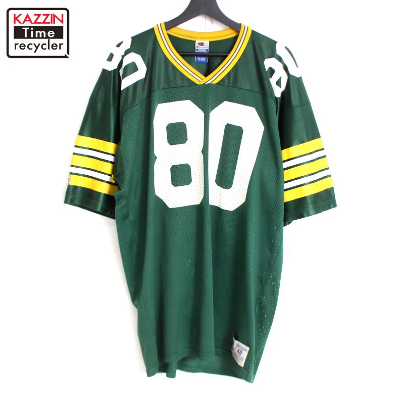 ビンテージ 90s NFL PACKERS メンズM ユニフォーム　ゲームシャツ 100025581-1.jpg