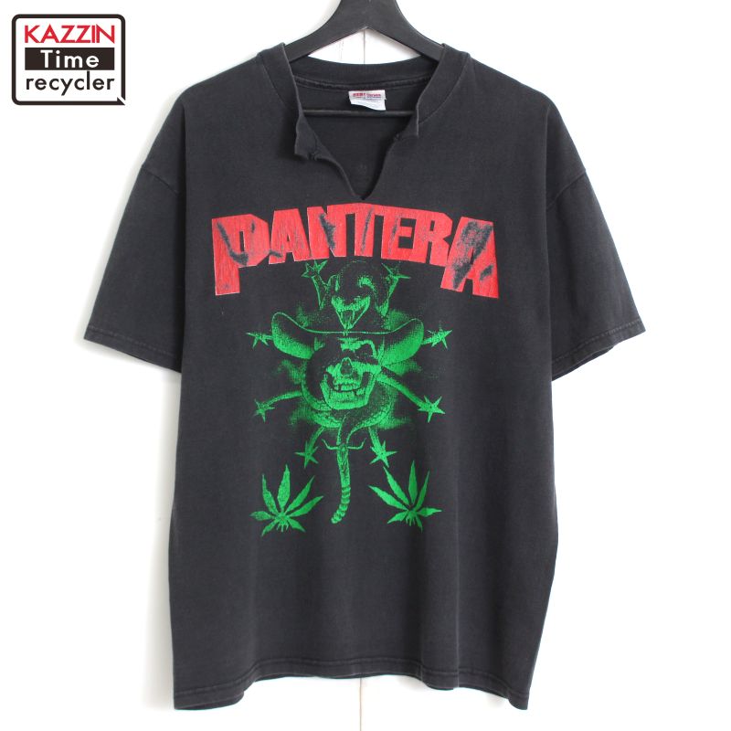 PANTERA ヴィンテージTシャツ Lサイズ pantera ビンテージ tシャツ L パンテラ メタル 古着 黒 - メルカリ